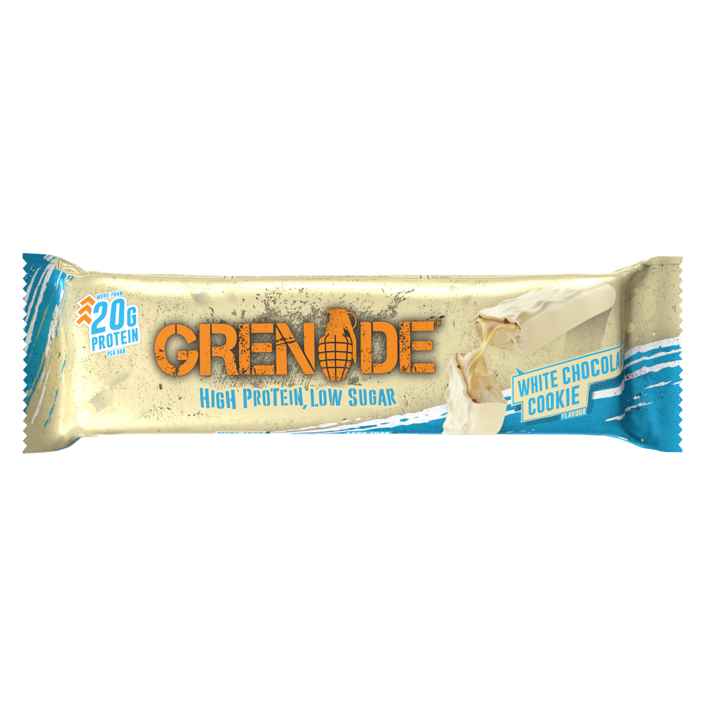 Grenade Protein Bar 60g - White Chocolate Cookie