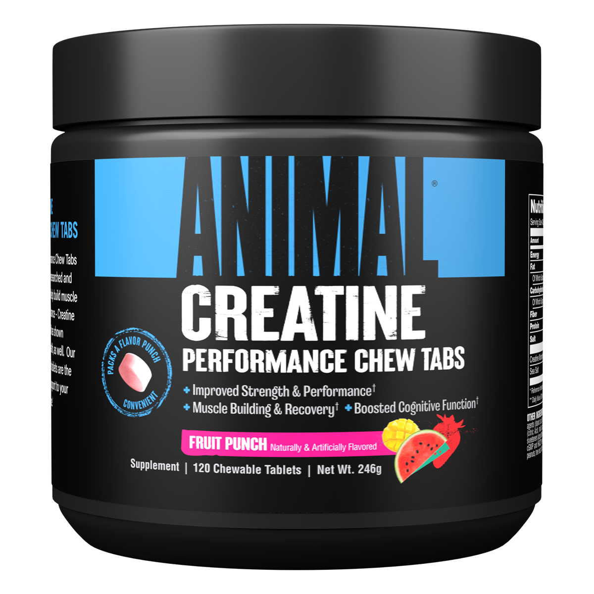 Animal Creatine Chews - 120 Tabs / Grape