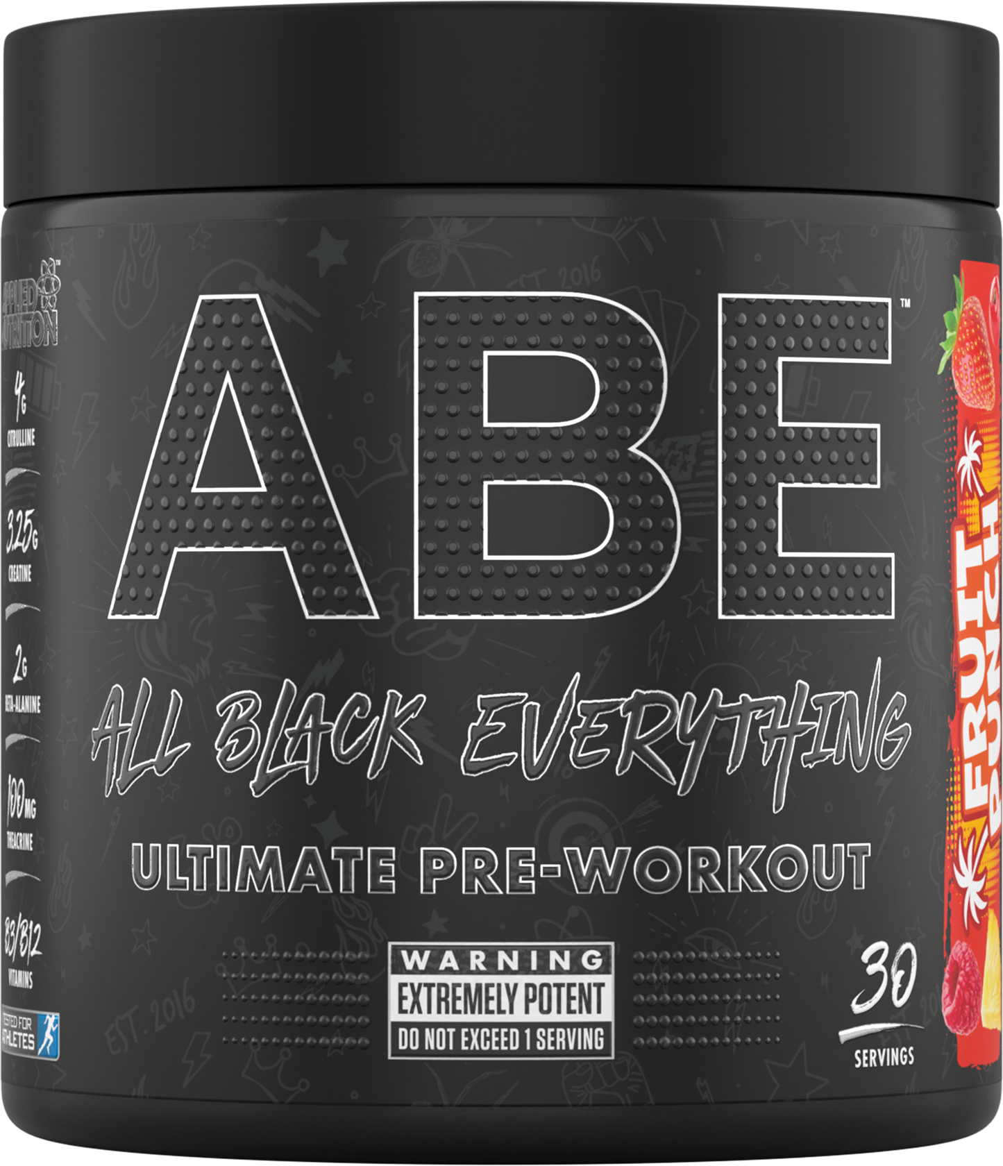 Applied Nutrition ABE (All Black Everything) 375g - Fruit Punch