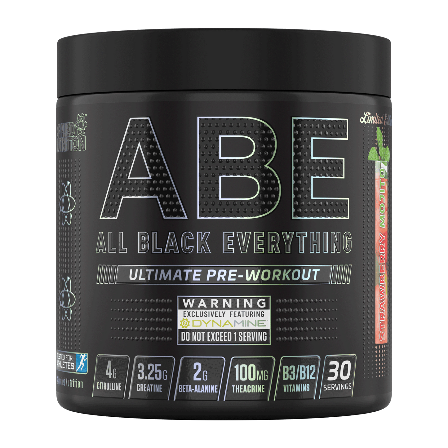 Applied Nutrition ABE (All Black Everything) 375g - Strawberry Mojito