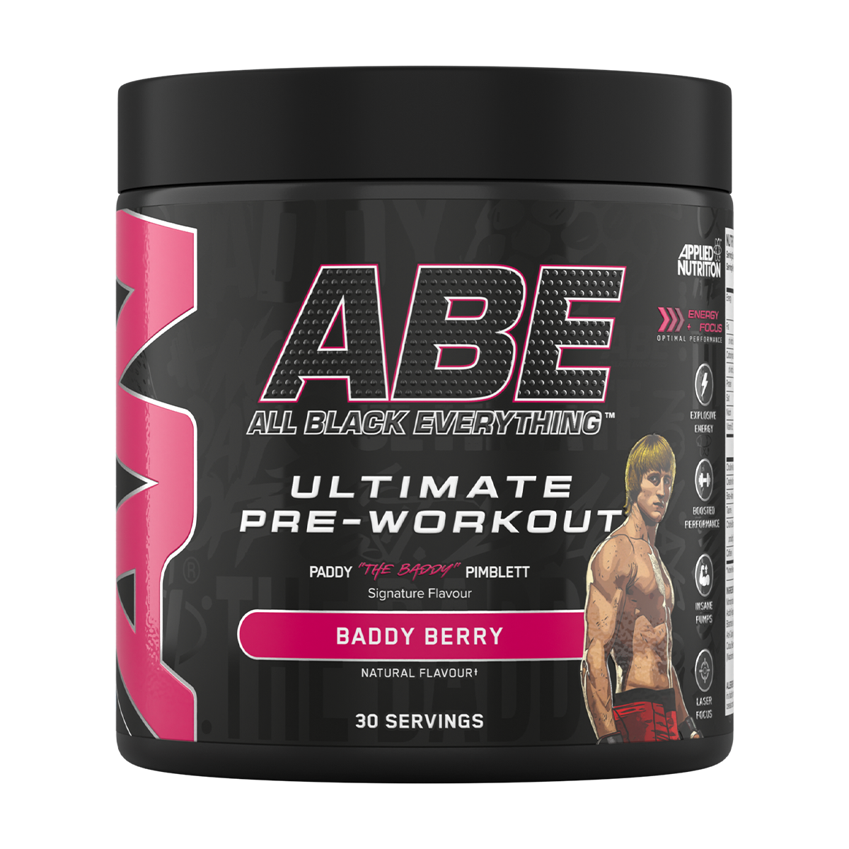 Applied Nutrition ABE (All Black Everything) 375g - Baddy Berry