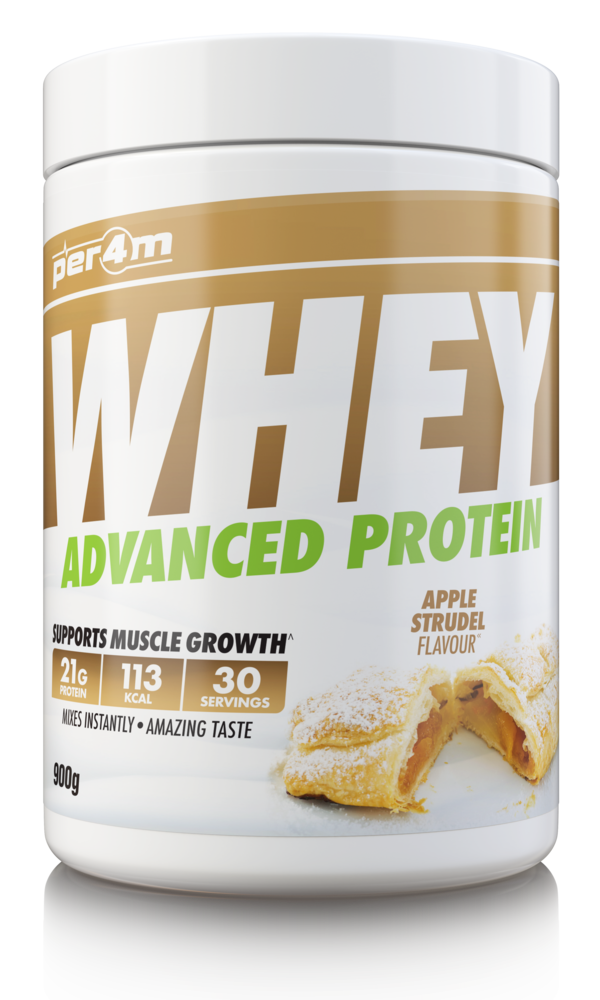 Per4m Advanced Whey Protein 900g - Apple Strudel
