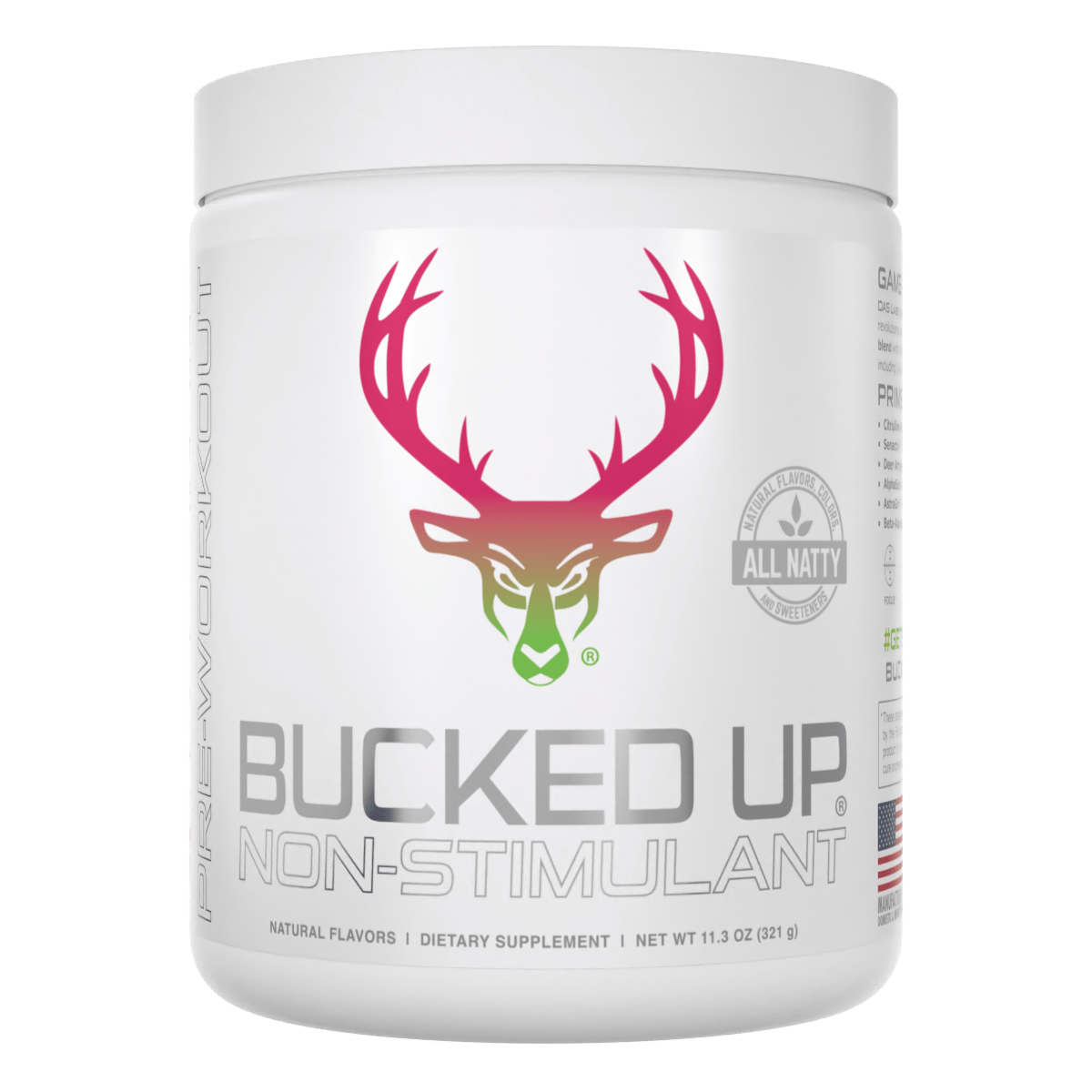 Bucked Up Non-Stimulant 327g - Raspberry Lime Ricky