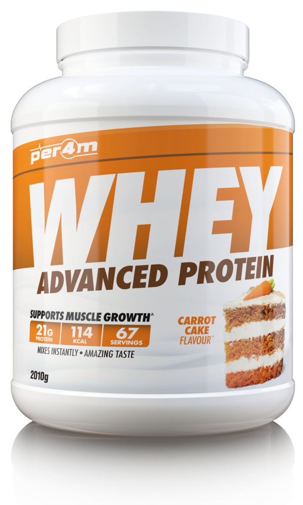 Per4m Advanced Whey Protein 2.01kg - Carrot Cake