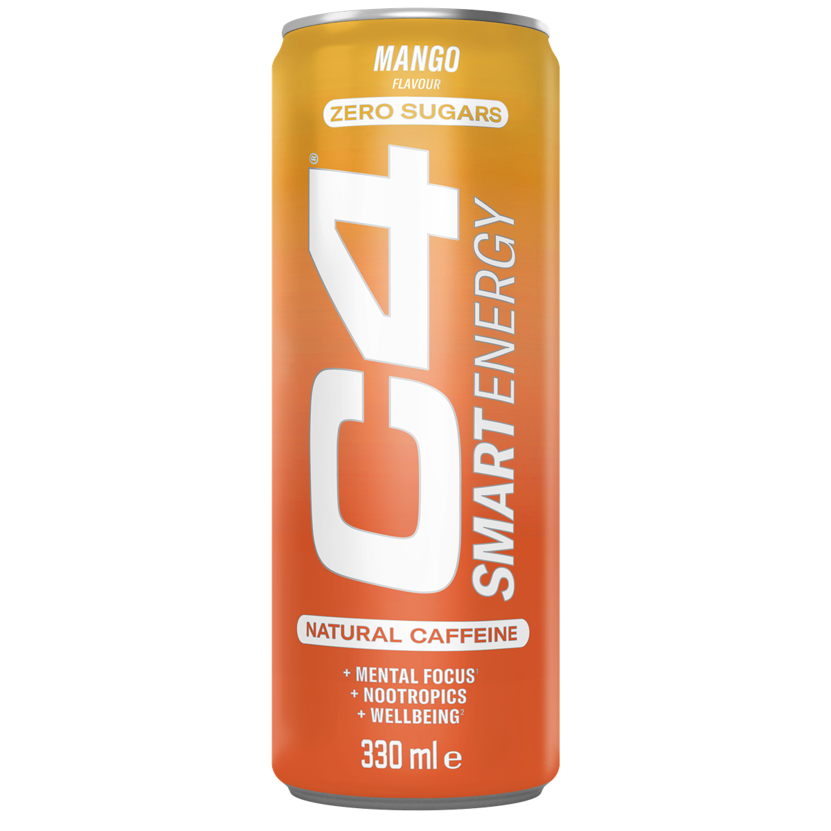 Cellucor C4 Smart Energy Carbonated 12x330ml - Watermelon Burst