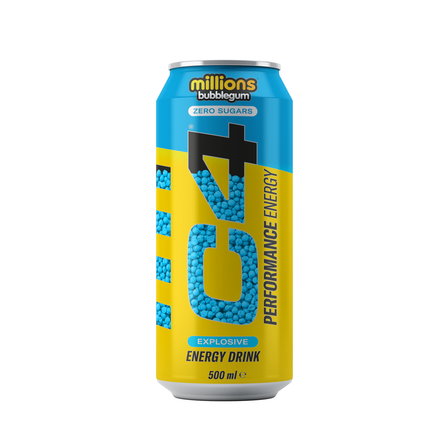 Cellucor C4 Performance Energy Carbonated RTD 12x500ml - Millions Bubblegum