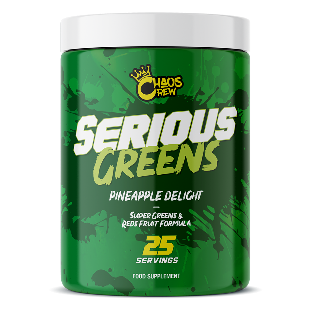 Chaos Crew Serious Greens 292g - Pineapple Delight