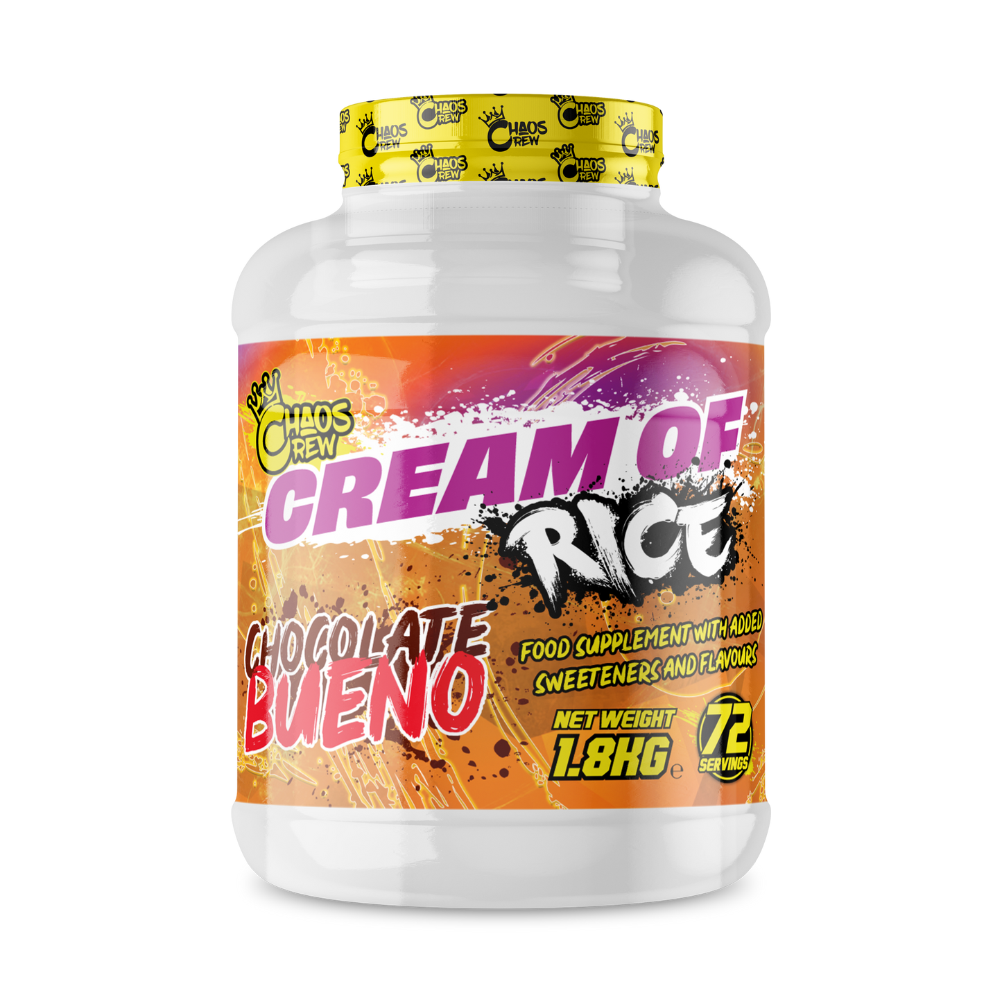 Chaos Crew Cream of Rice 1.8kg - Chocolate Bueno