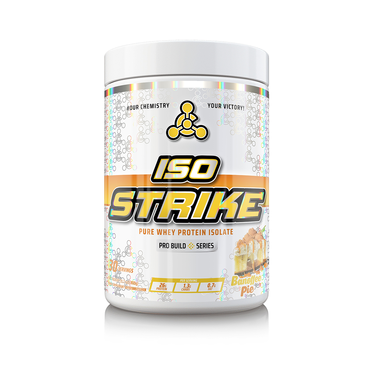 Chemical Warfare Iso- Strike Whey Isolate 900g - Banoffee Pie