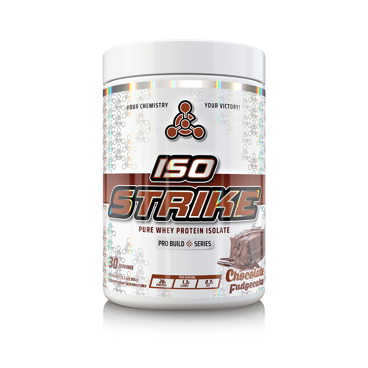 Chemical Warfare Iso- Strike Whey Isolate 900g - Chocolate Fudge Cake