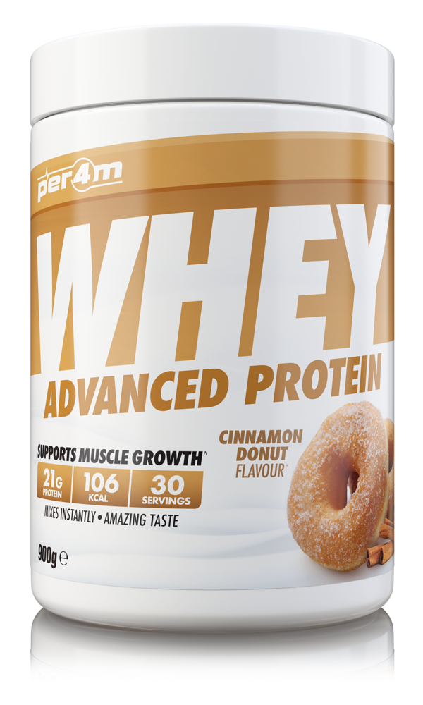 Per4m Advanced Whey Protein 900g - Cinnamon Donut