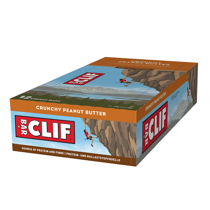 CLIF Bar 12x68g - Peanut Butter Banana with Dark Chocolate