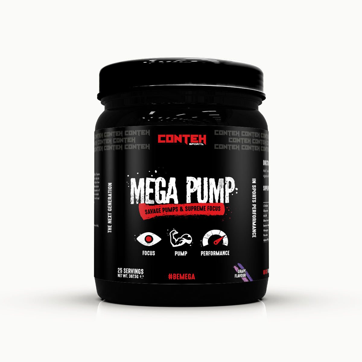 Conteh Sports Mega Pump 387.5g - Grape
