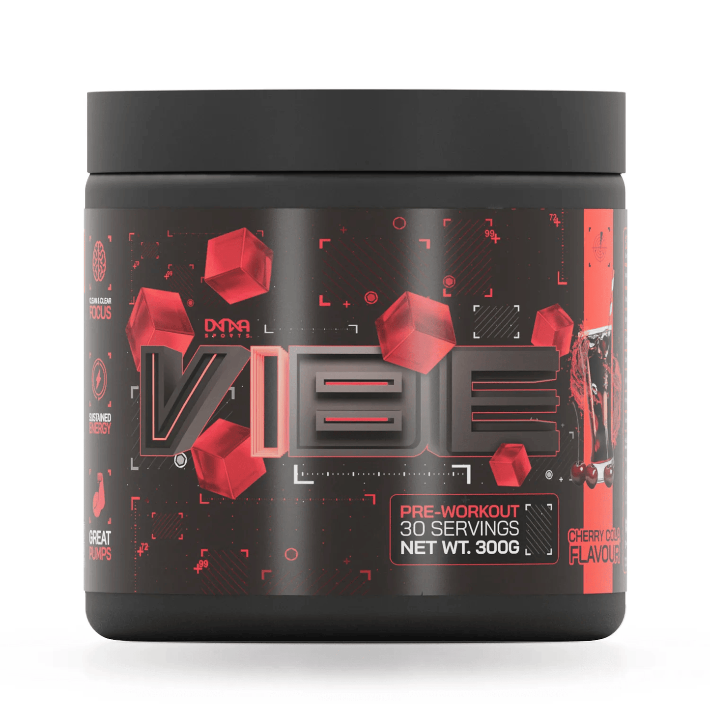 DNA Sports Vibe 300g - Cherry Cola Cubes