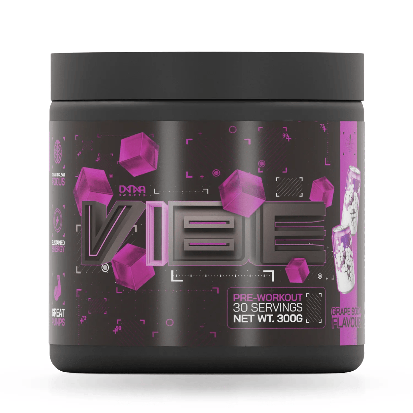DNA Sports Vibe 300g - Grape Soda