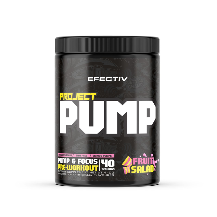 Efectiv Nutrition Project Pump 440g - Fruit Salad