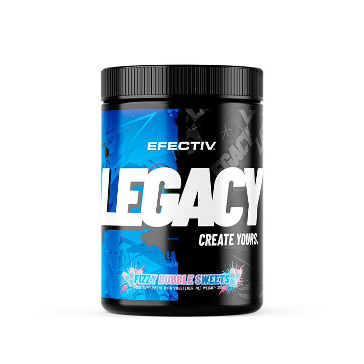 Efectiv Nutrition LEGACY Pre-Workout 380g - Fizzy Bubble Sweets