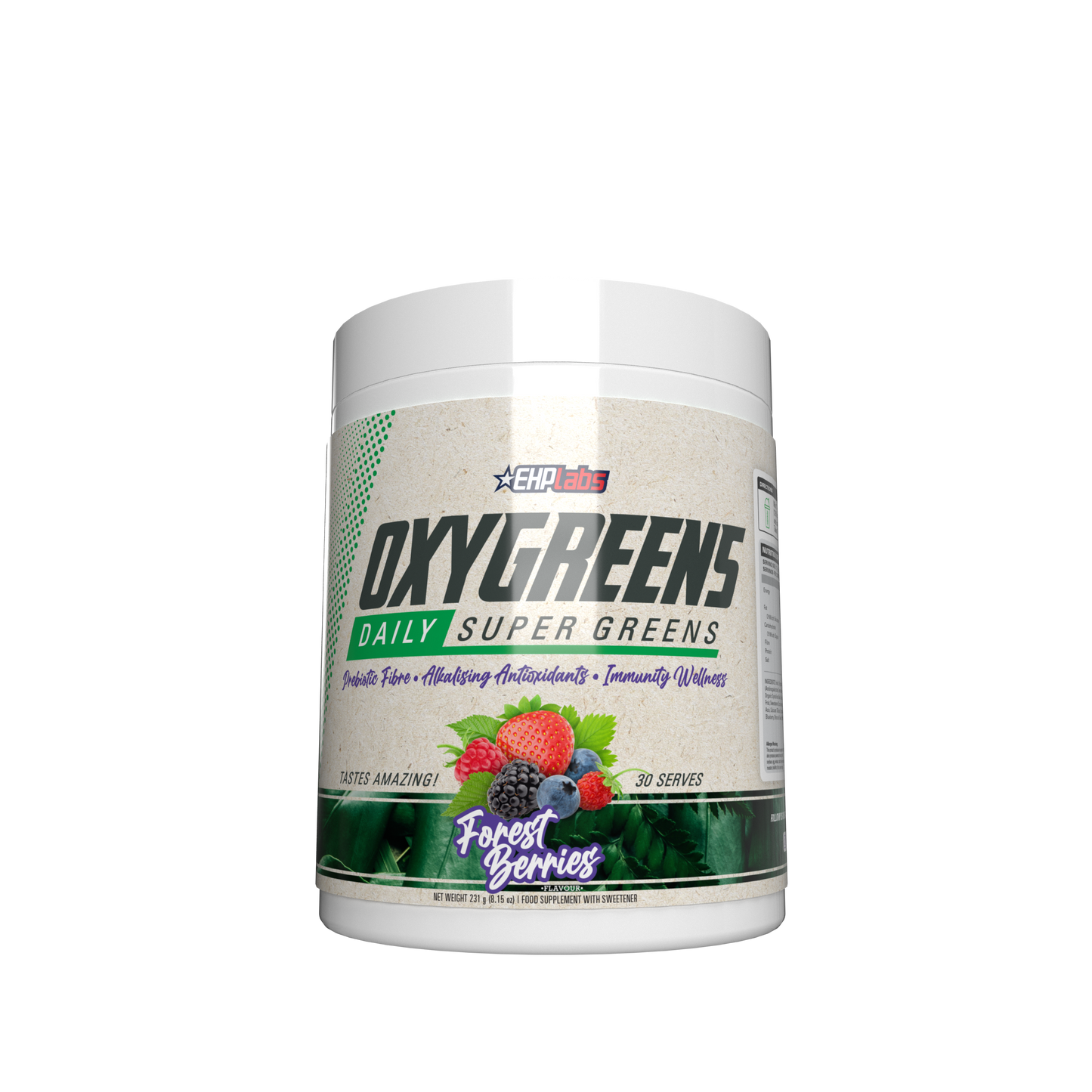 EHP Labs OxyGreens 300g - Forest Berries
