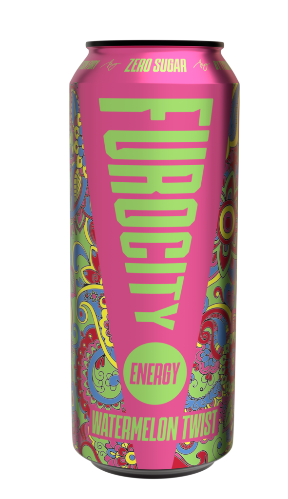 Furocity Energy Drink 12x500ml - Lemon Blast