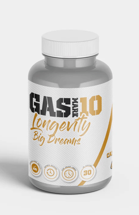Gas Mark 10 Longevity Big Dreams - 150 Caps