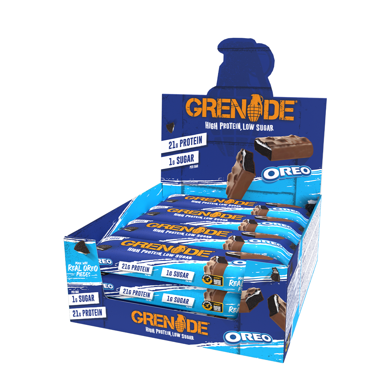 Grenade Protein Bar 12x60g - Oreo