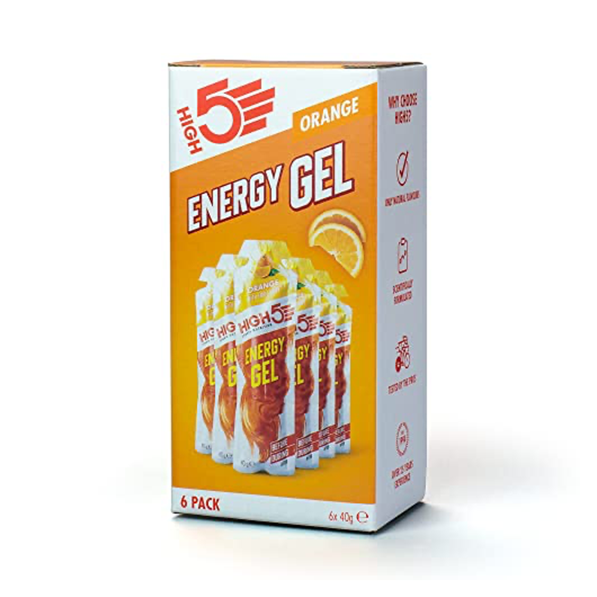 High5 Energy Gel 6x40g - Berry