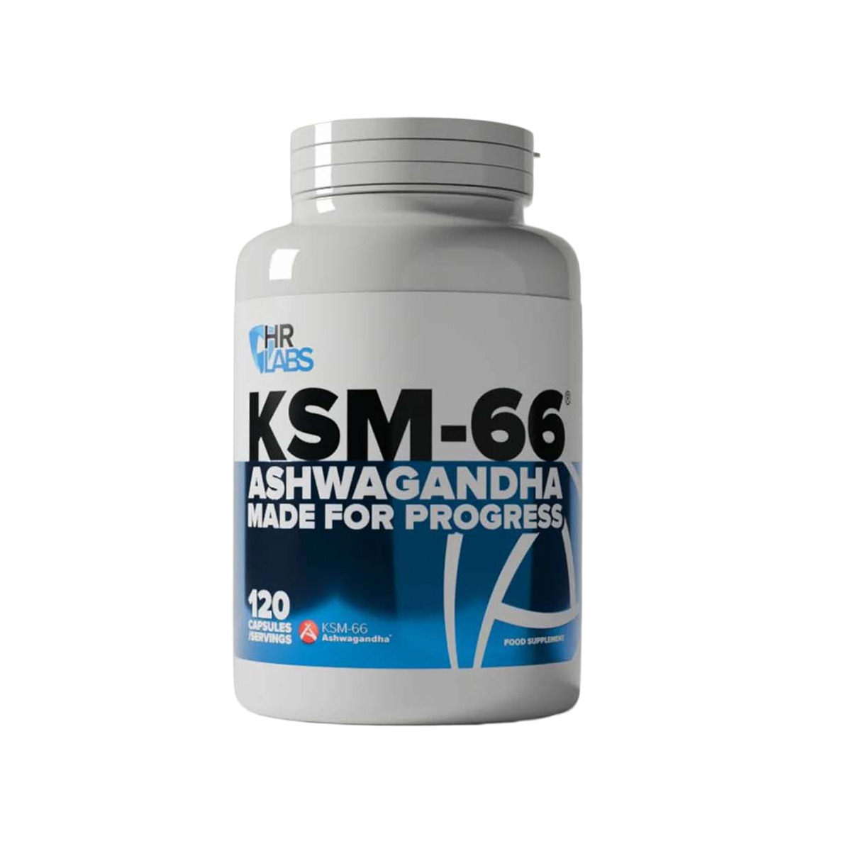HR Labs KSM-66 Ashwagandha - 120Veg Capsules