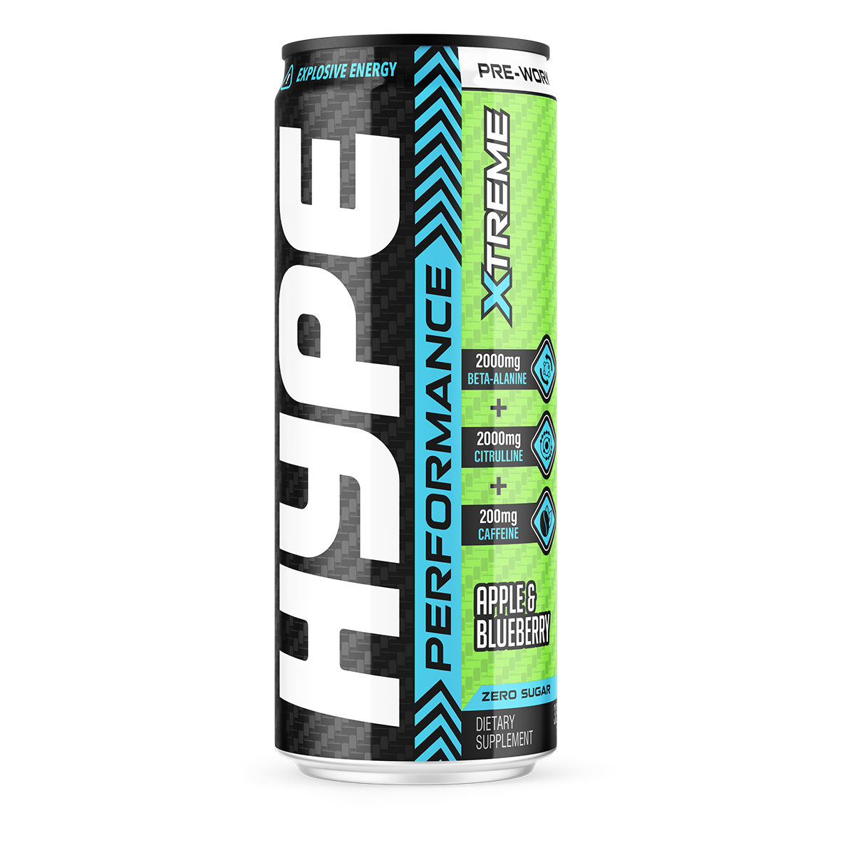 HYPE Pre Workout RTD 24x330ml - Blackcurrant