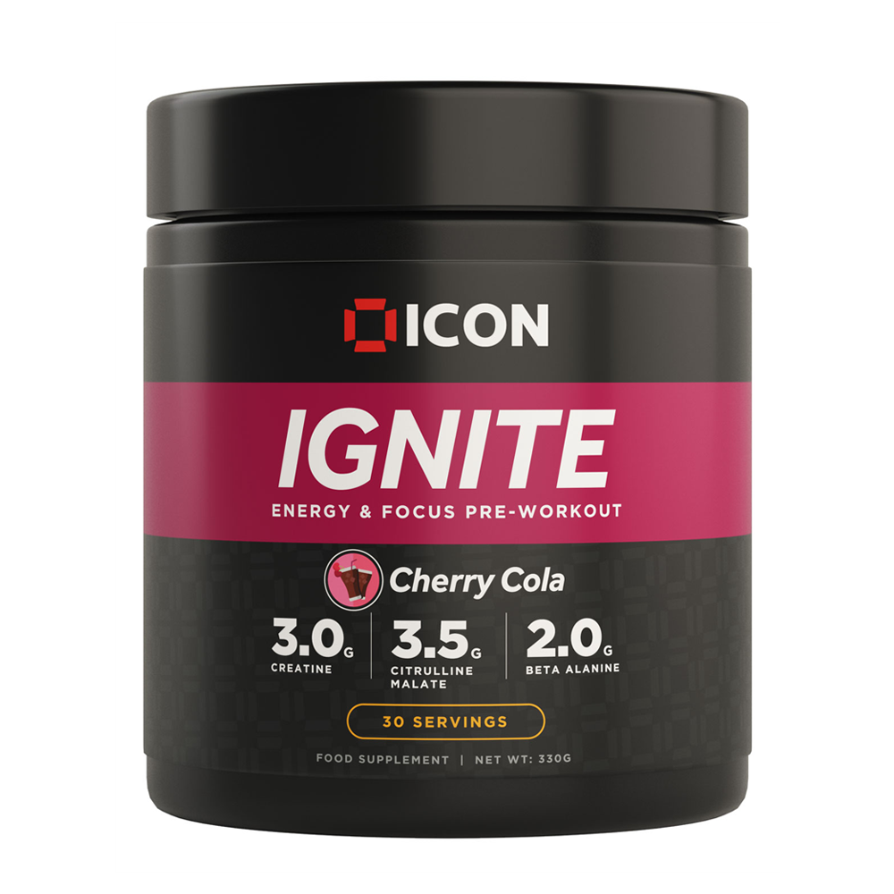 ICON Nutrition Ignite Pre-Workout 600g - Pineapple Punch