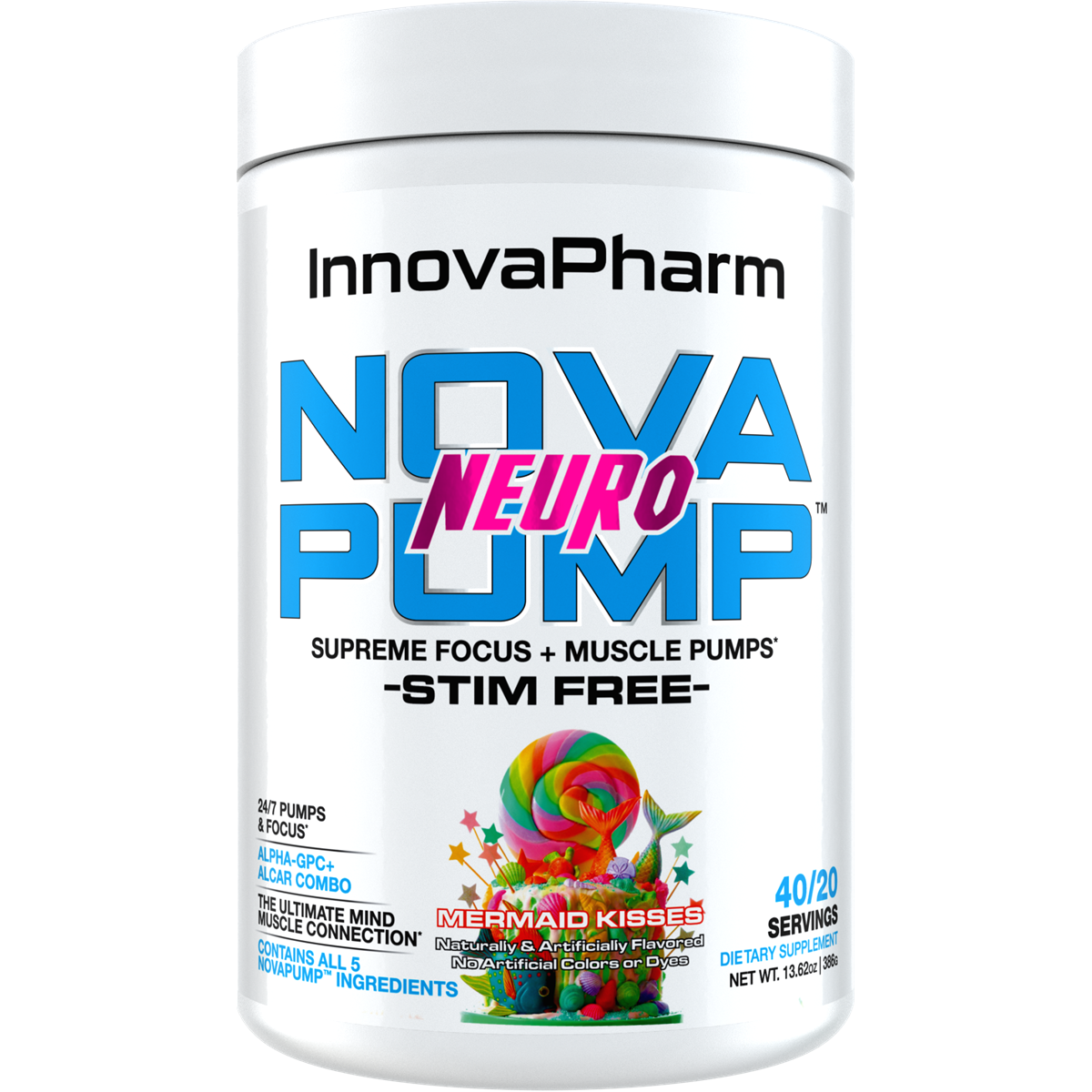 Innovapharm NovaPump Neuro 386g - Pink Lemonade