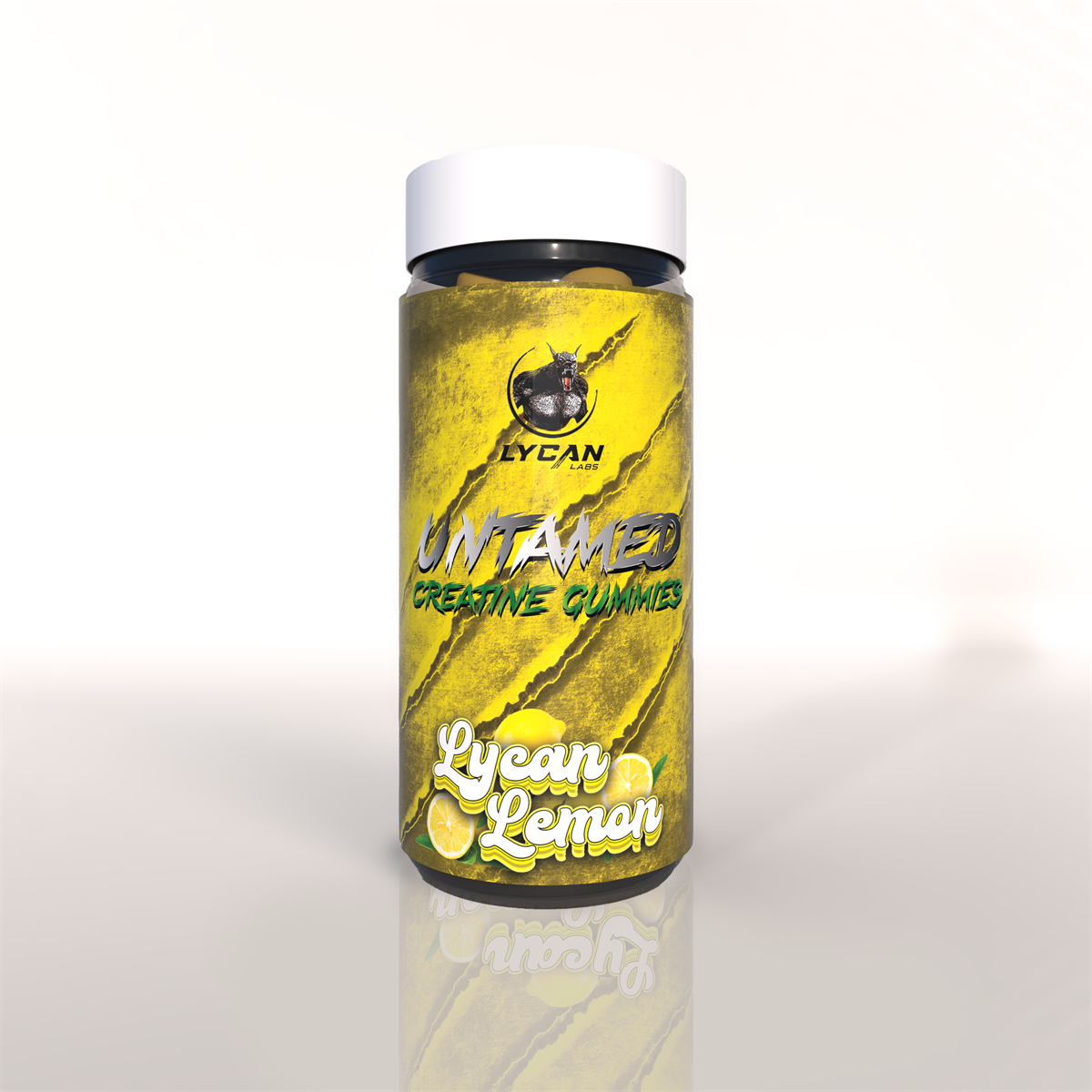 Lycan Labs Untamed Creatine Gummies 300g - Lycan Lemon