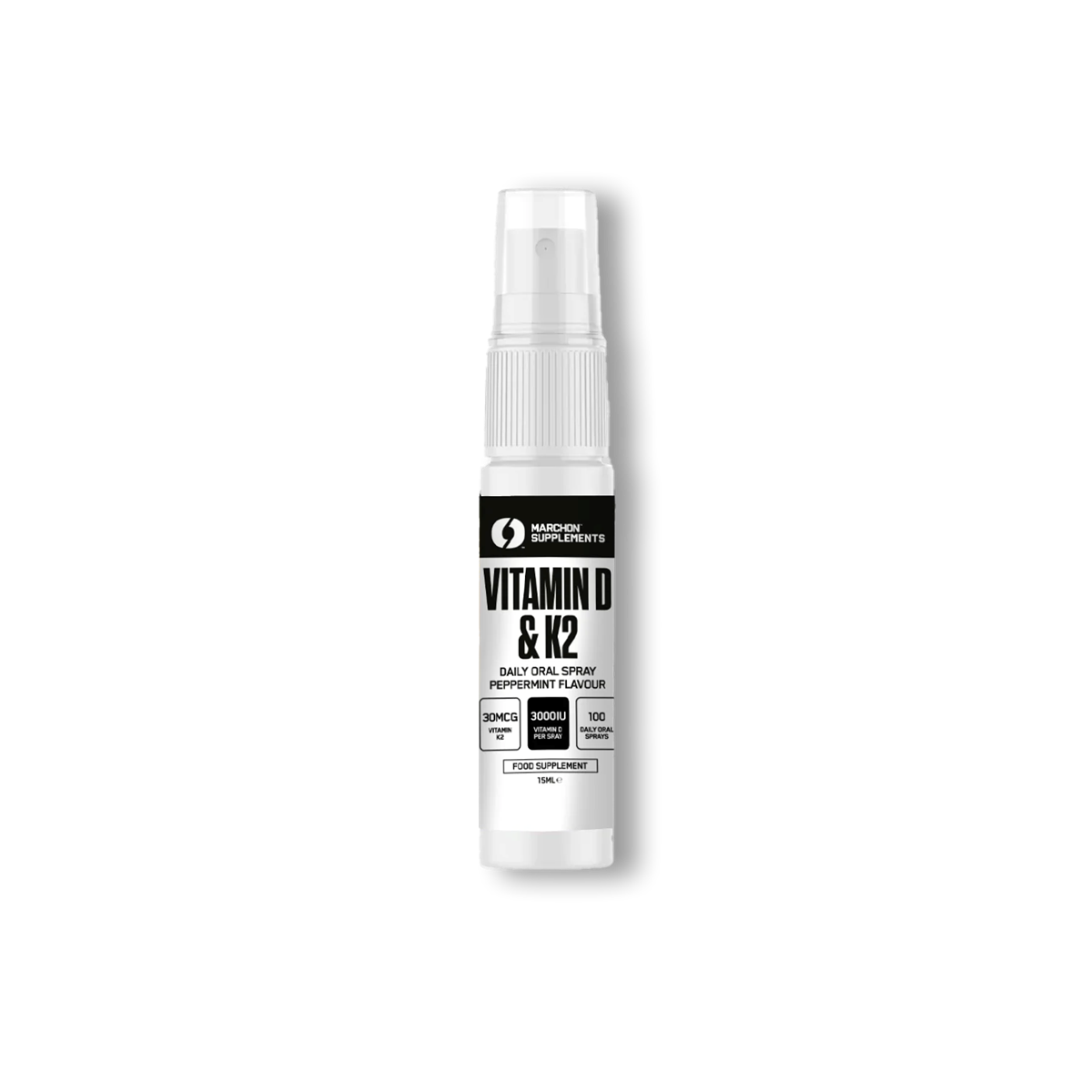 Marchon Supplements Vitamin D & K2 15ml Peppermint - 15ml