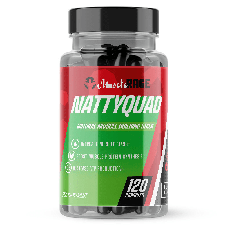 Muscle Rage Nattyquad - 120 Caps