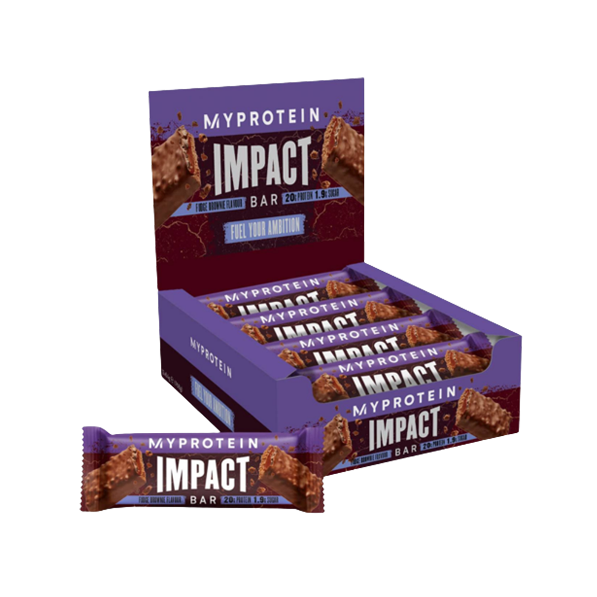 MyProtein Impact Protein Bar 12x64g - Caramel