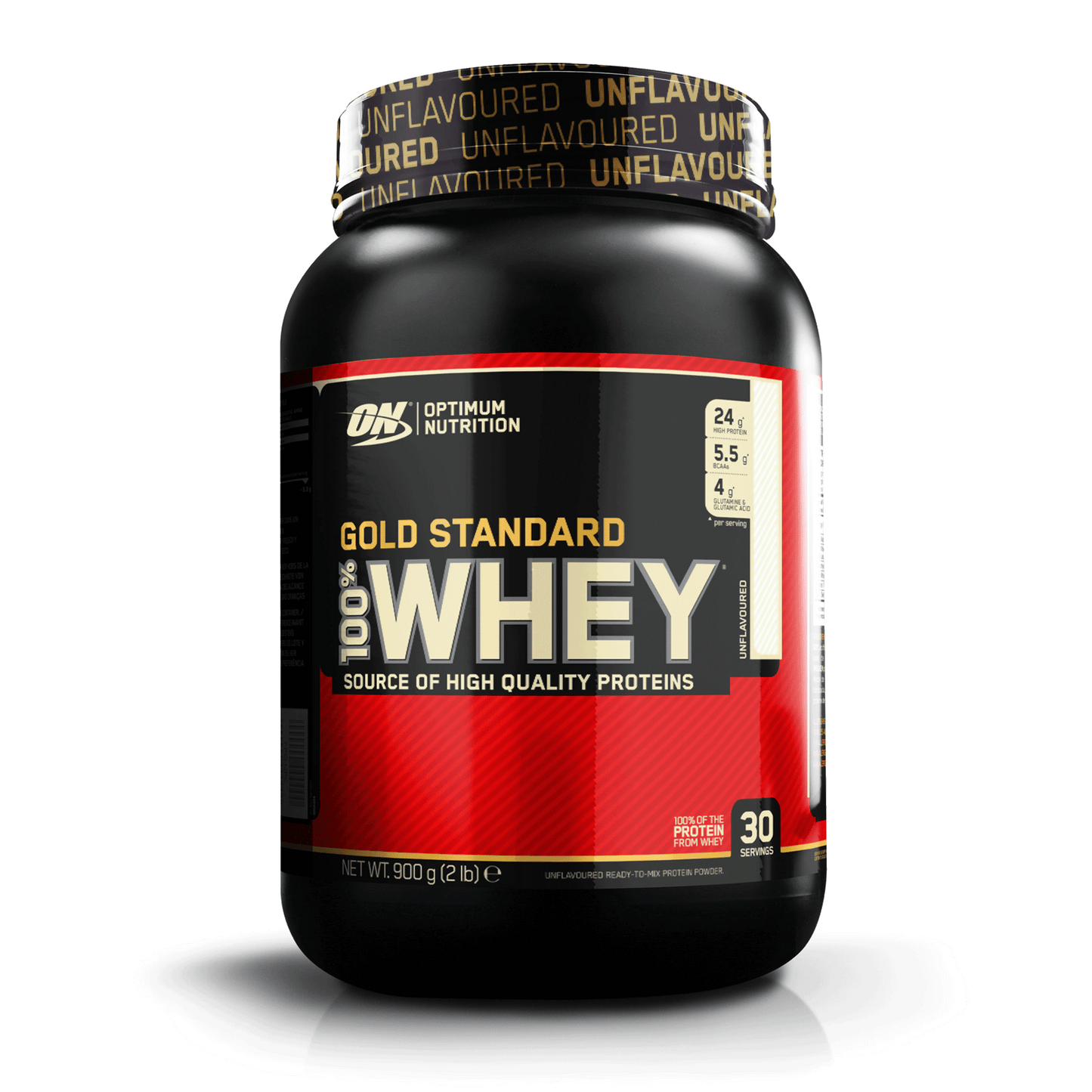 Optimum Nutrition Gold Standard 100% Whey 908g - Unflavoured