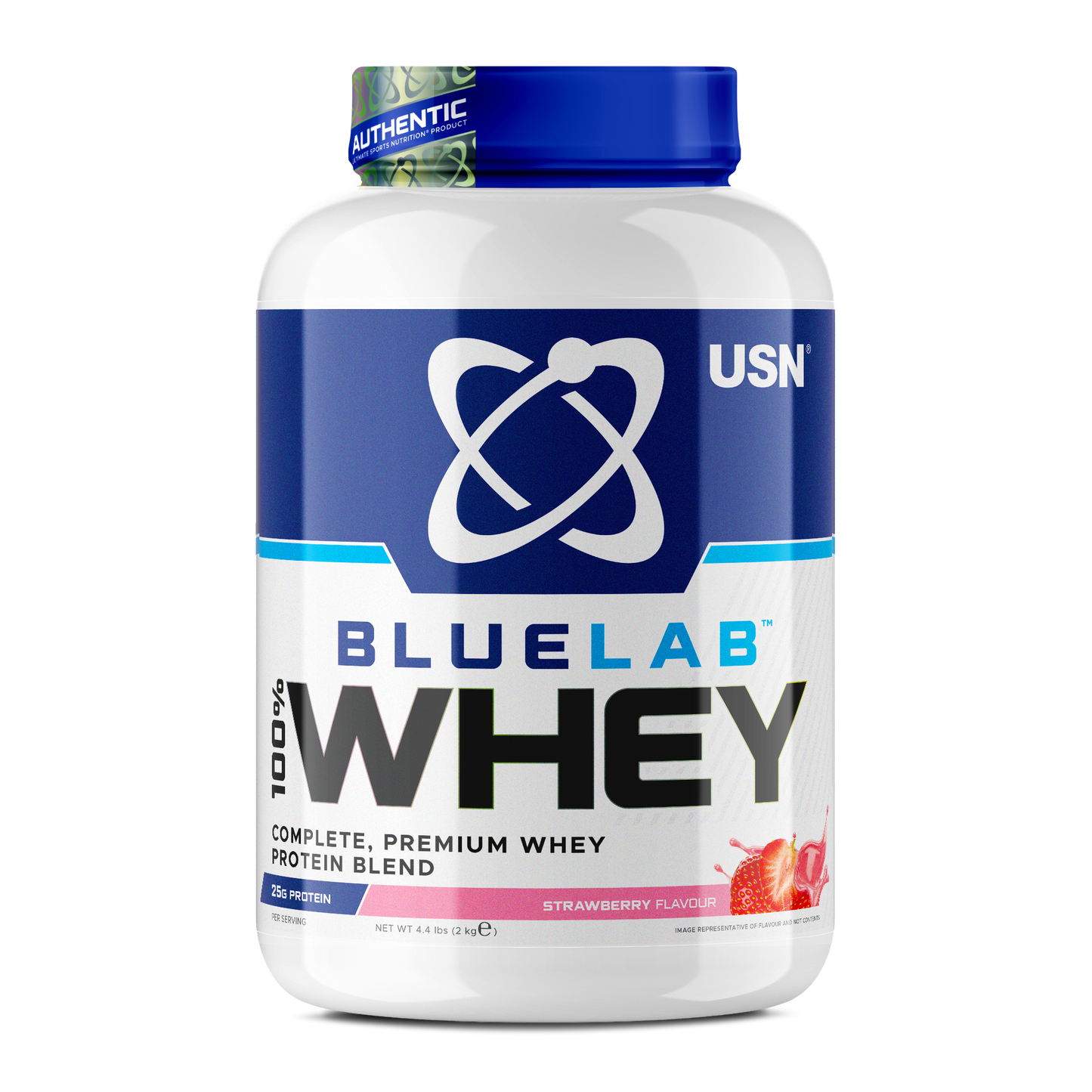 USN Blue Lab Whey 2kg - Strawberry