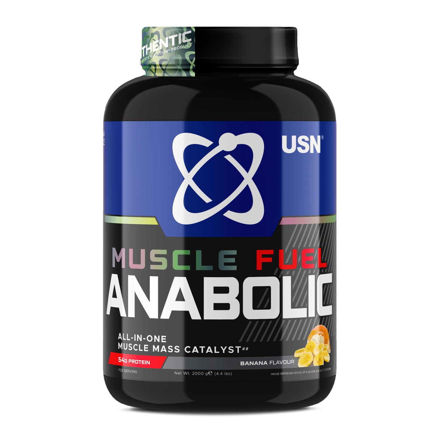 USN Muscle Fuel Anabolic 2kg - Banana