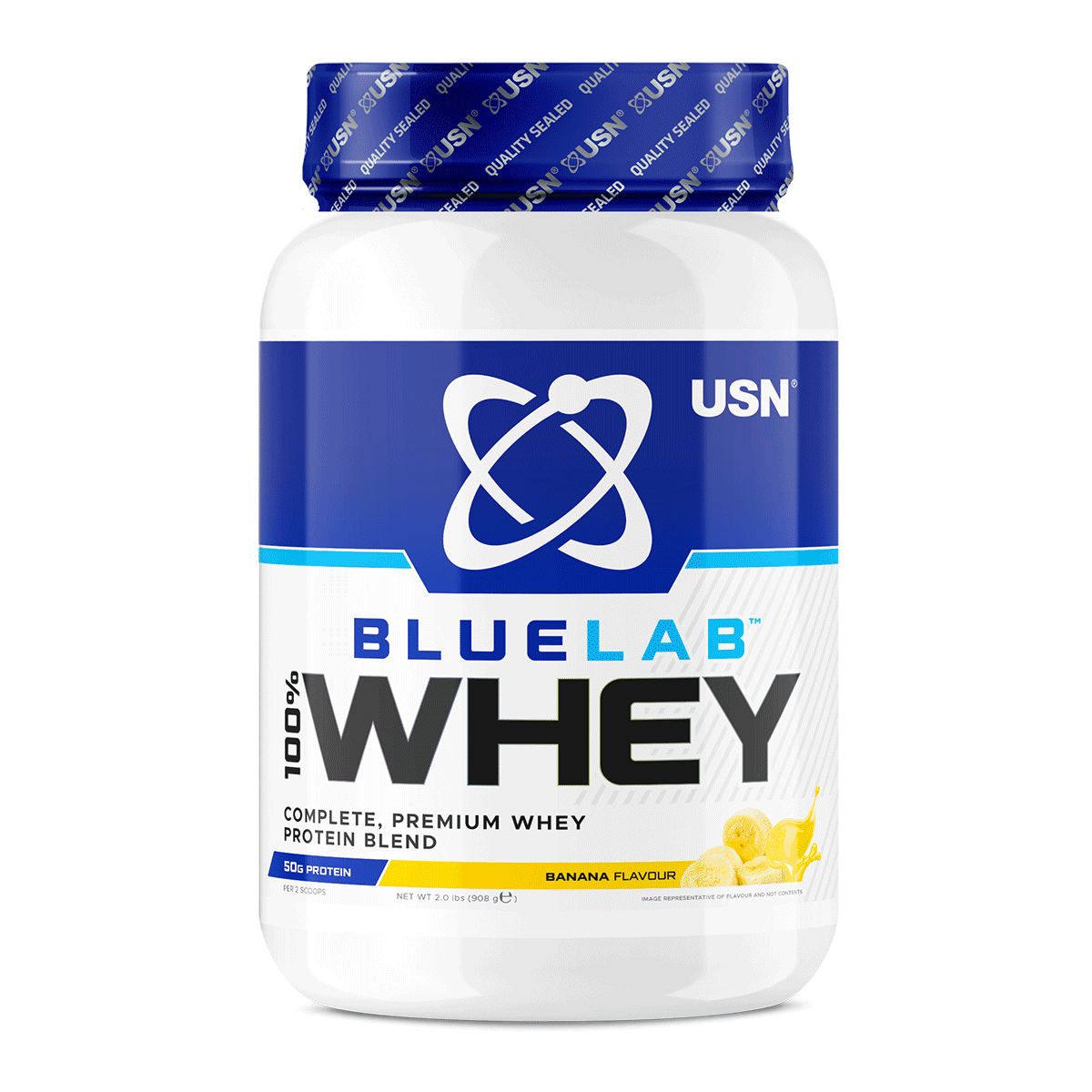 USN Blue Lab Whey 908g - Banana