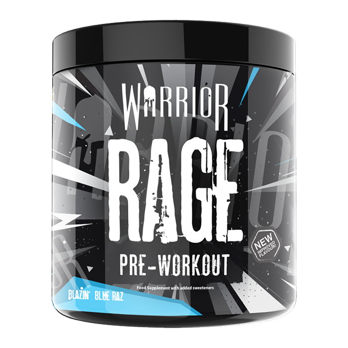 Warrior Rage 392g - Blue Raspberry