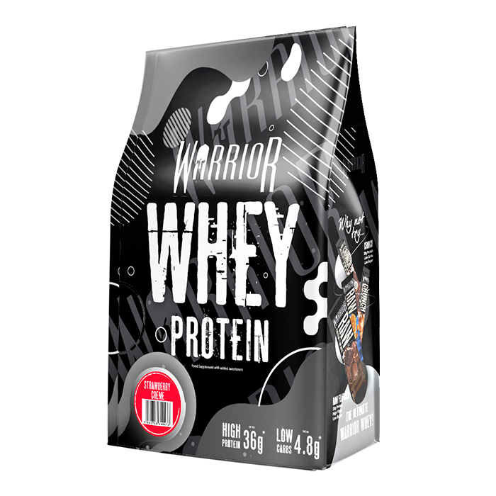 Warrior Whey 1kg - Strawberries and Cream
