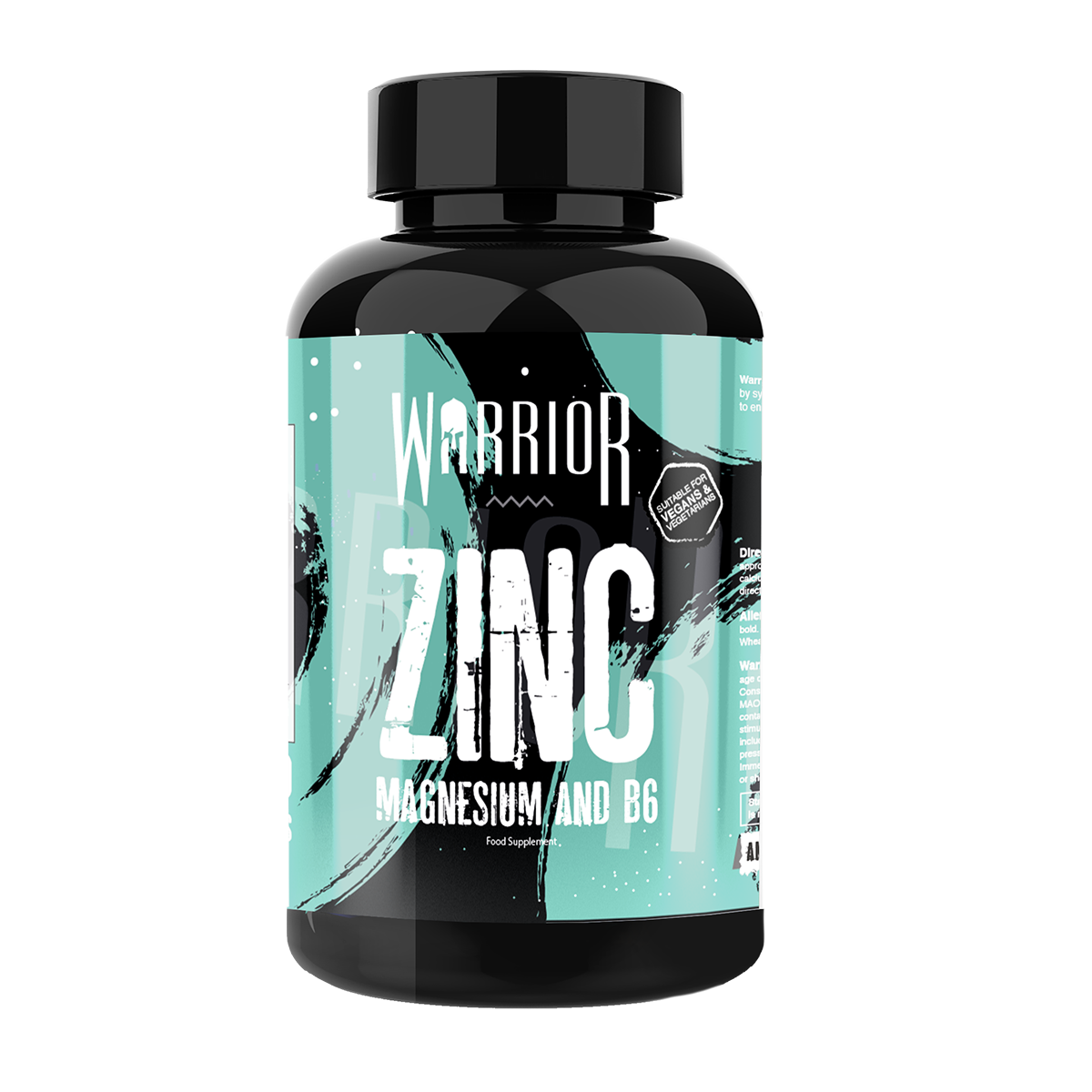 Warrior Zinc Magnesium and B6 60 Tabs