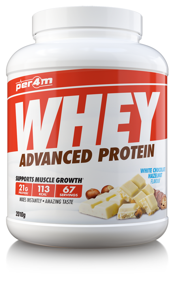 Per4m Advanced Whey Protein 2.01kg - White Chocolate Hazelnut