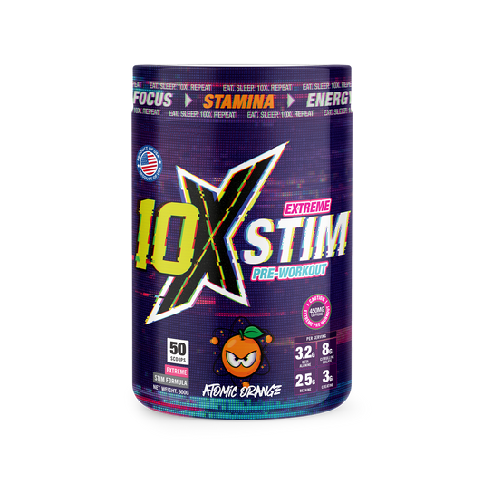 10X Athletic STIM 600g - Atomic Orange
