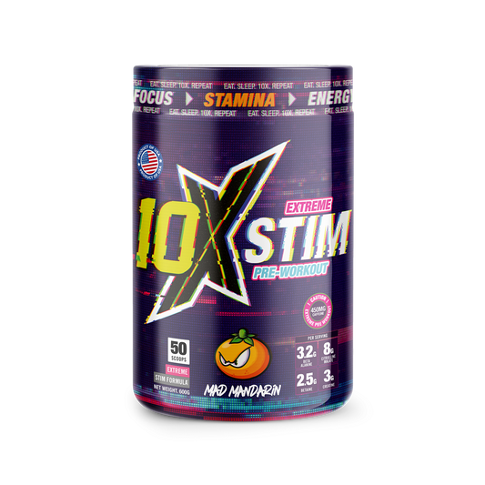 10X Athletic STIM 600g - Mad Mandarin