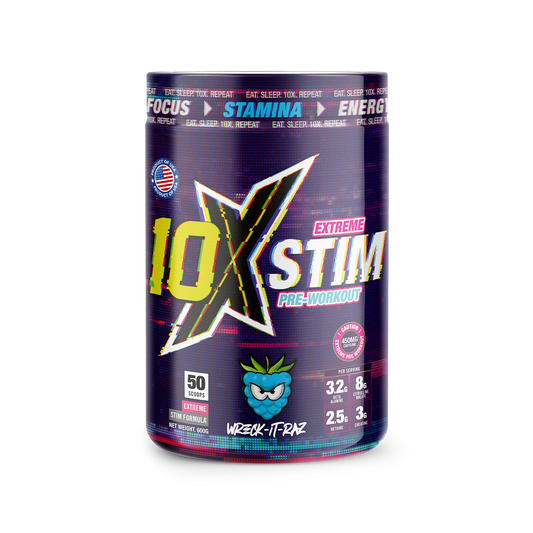 10X Athletic STIM 600g - Wreck It Raz