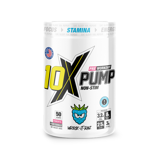 10X Athletic PUMP 600g - Wreck It Raz