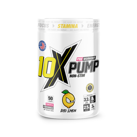 10X Athletic PUMP 600g - Loco Limon