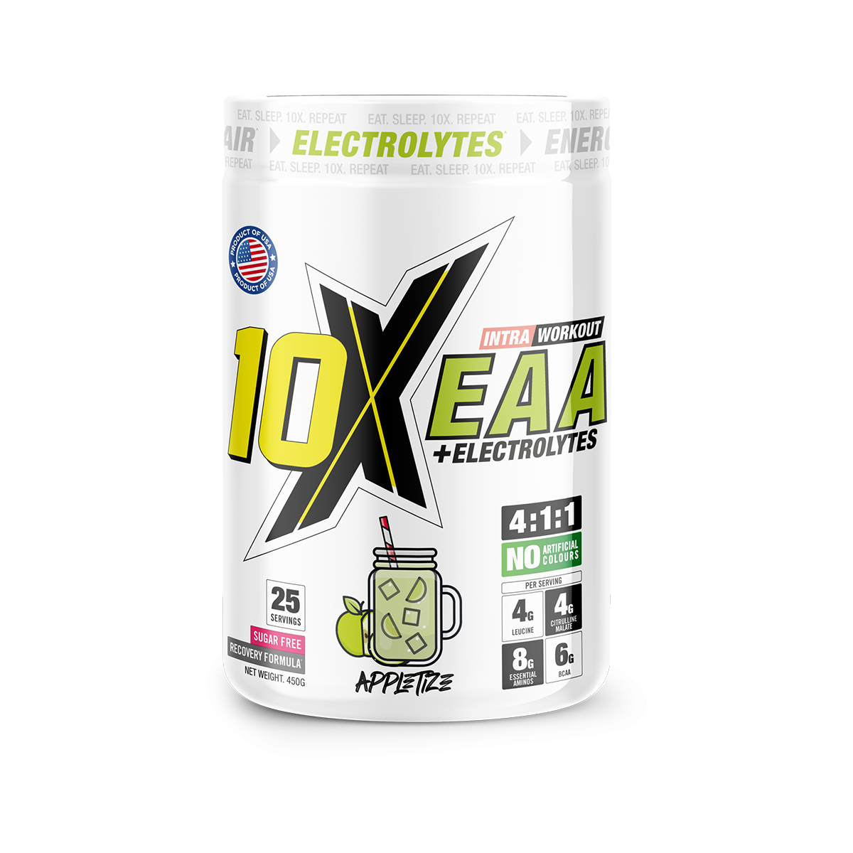 10X Athletic EAA 450g Appletize