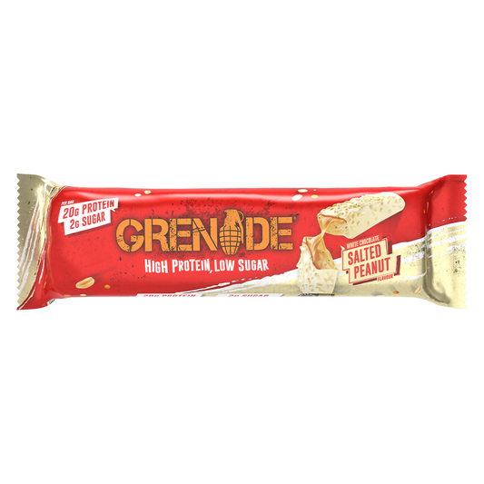 Grenade Protein Bar 60g - White Chocolate Salted Peanut
