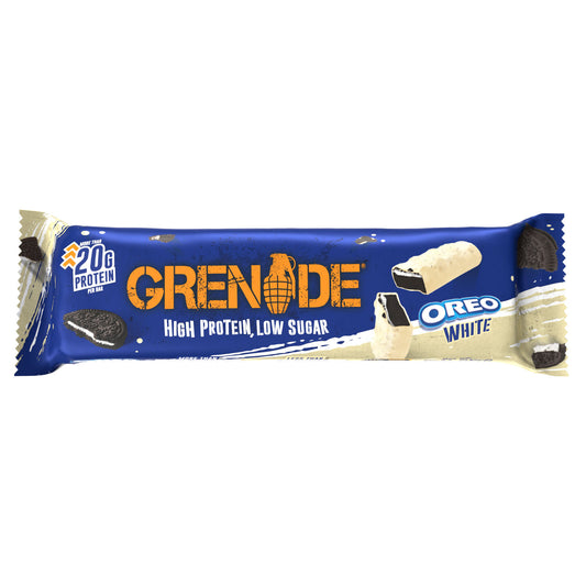Grenade Protein Bar 60g - Oreo White